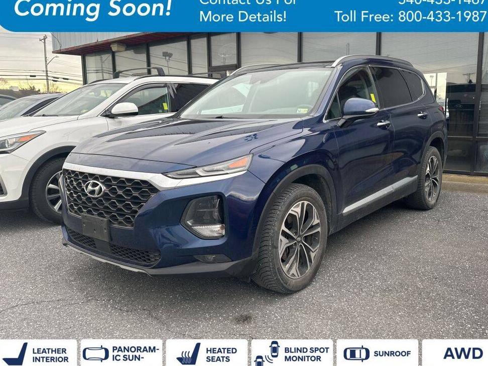 HYUNDAI SANTA FE 2019 5NMS5CAA7KH072089 image